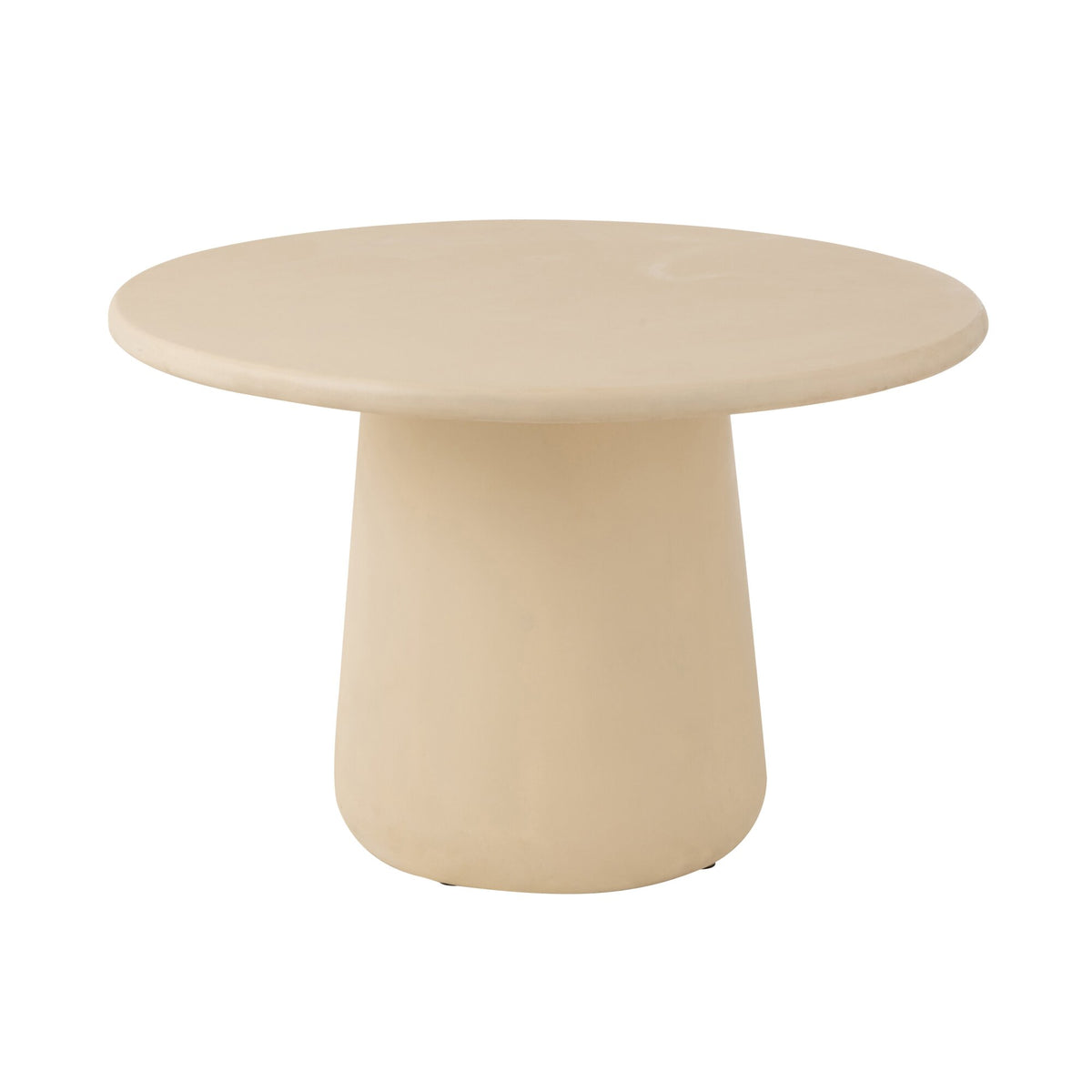 Okrągły stół do jadalni Ram Beige Ø118cm J-Line