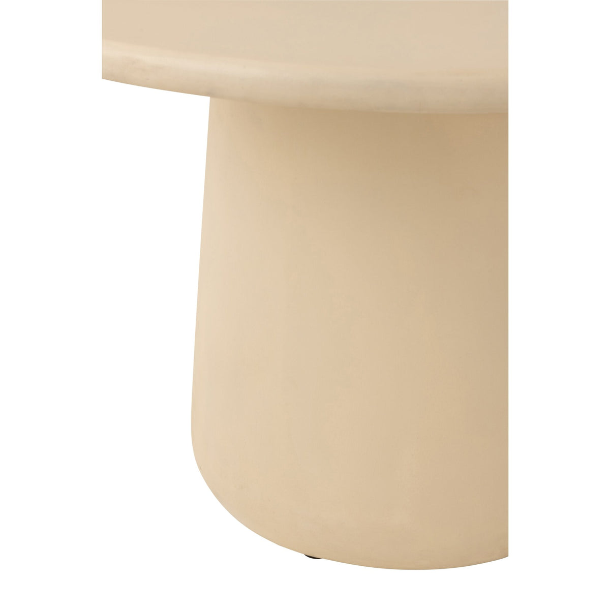 Okrągły stół do jadalni Ram Beige Ø118cm J-Line