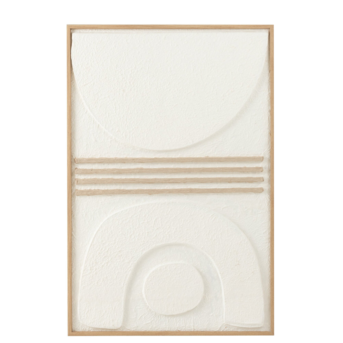 Obraz Thibault Papier Biały/Beżowy J-Line