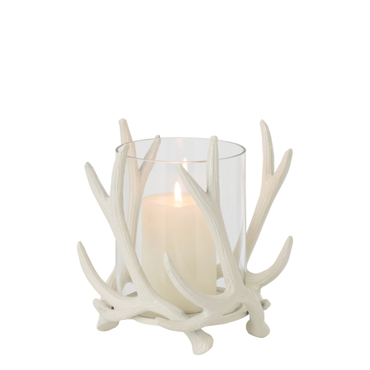 Świecznik Jelonek Aluminium Off-White J-Line
