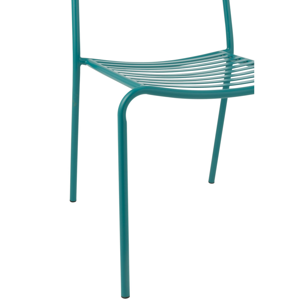 Krzesło ogrodowe Dedi Turquoise Metal J-Line