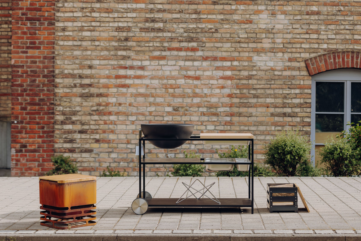 Kuchnia zewnętrzna Fire Kitchen BBQ z misą Höfats Bowl 57