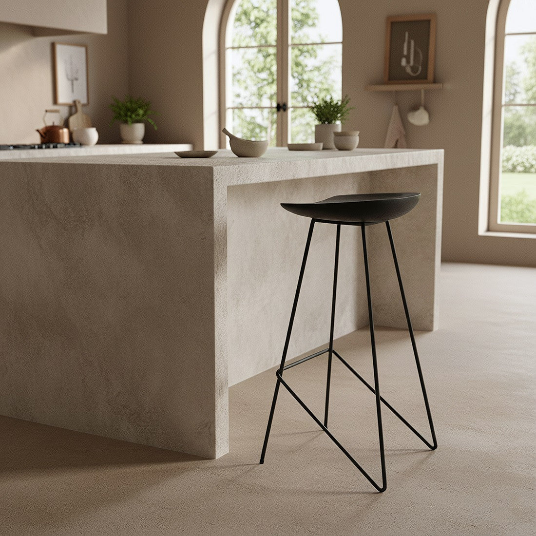 Hoker Loft Czarny Raw Materials