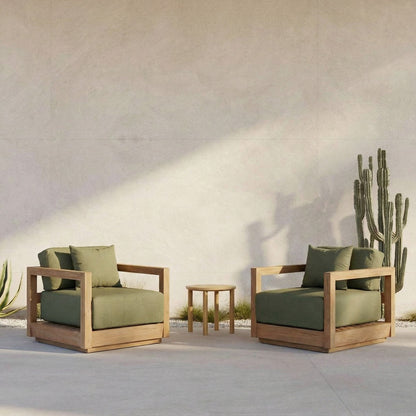 Jednoosobowa sofa Umalas - Outdoor - Zielony Alga Bazar Bizar