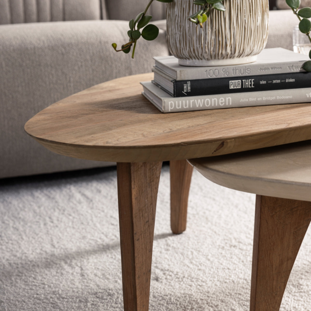 DTP Home Bliss mortex Stolik kawowy Pebble
