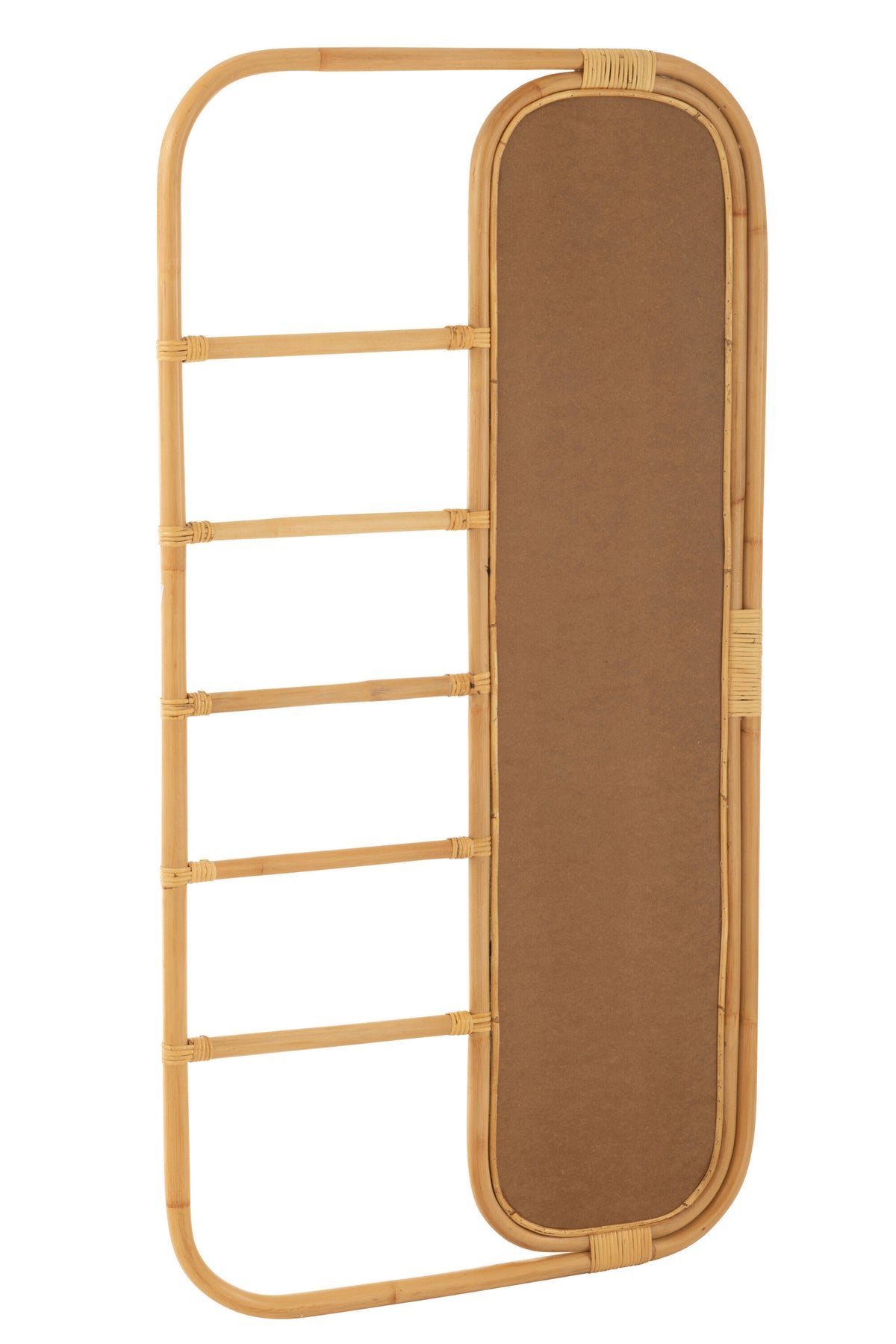 Lustro drabinka rattan naturalny J-Line