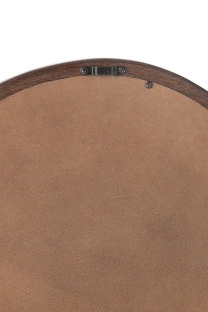 Lustro Whisp Mango Drewno/MDF Brązowe Duże 59x2,5x56cm