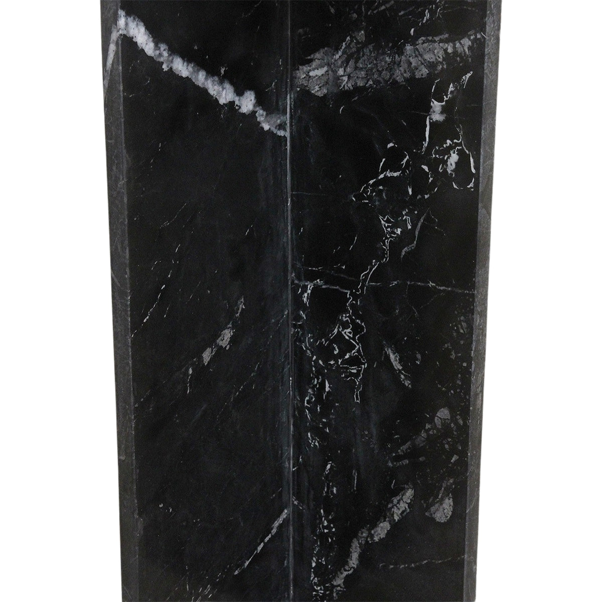 Stolik pomocniczy Shanghai Czarny Marmur Raw Materials