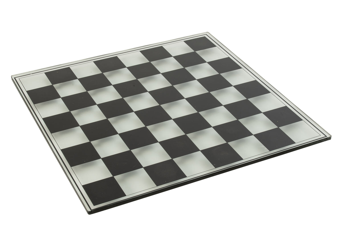Zestaw szachowy Plateay Polyresin Biały/Złoty J-Line