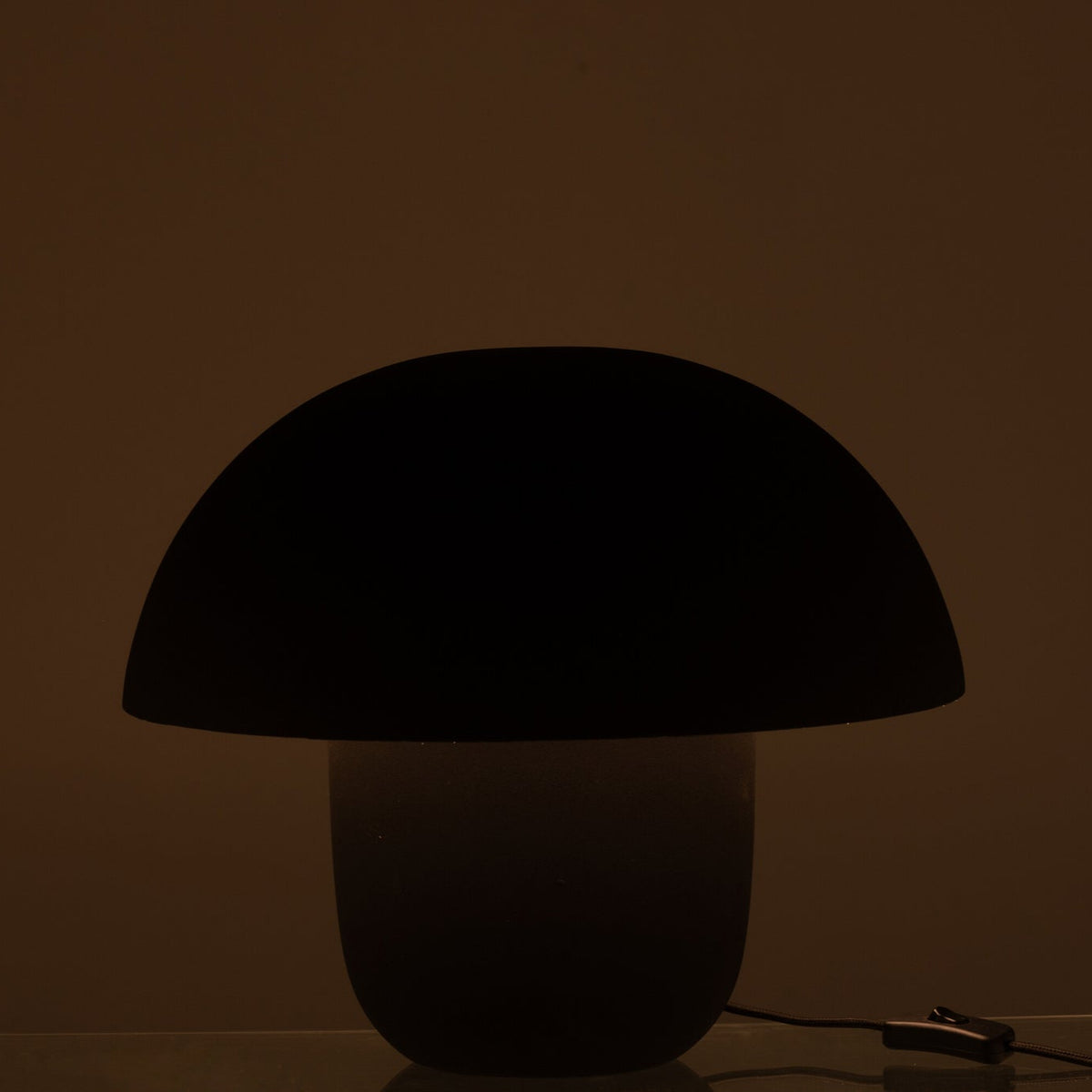 Lampa stołowa J-Line żelazna czarna średnia