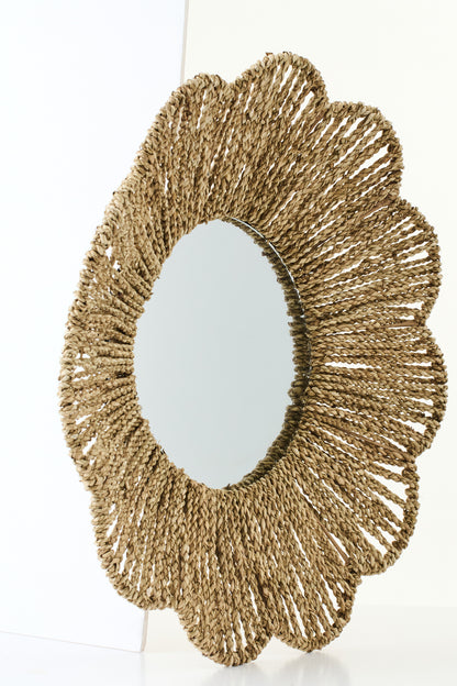 Lustro ścienne Seagrass Natural J-Line