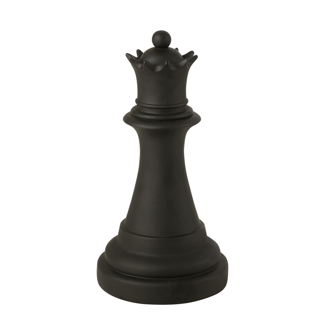 Duża figura szachowa Hetman Czarna J-Line