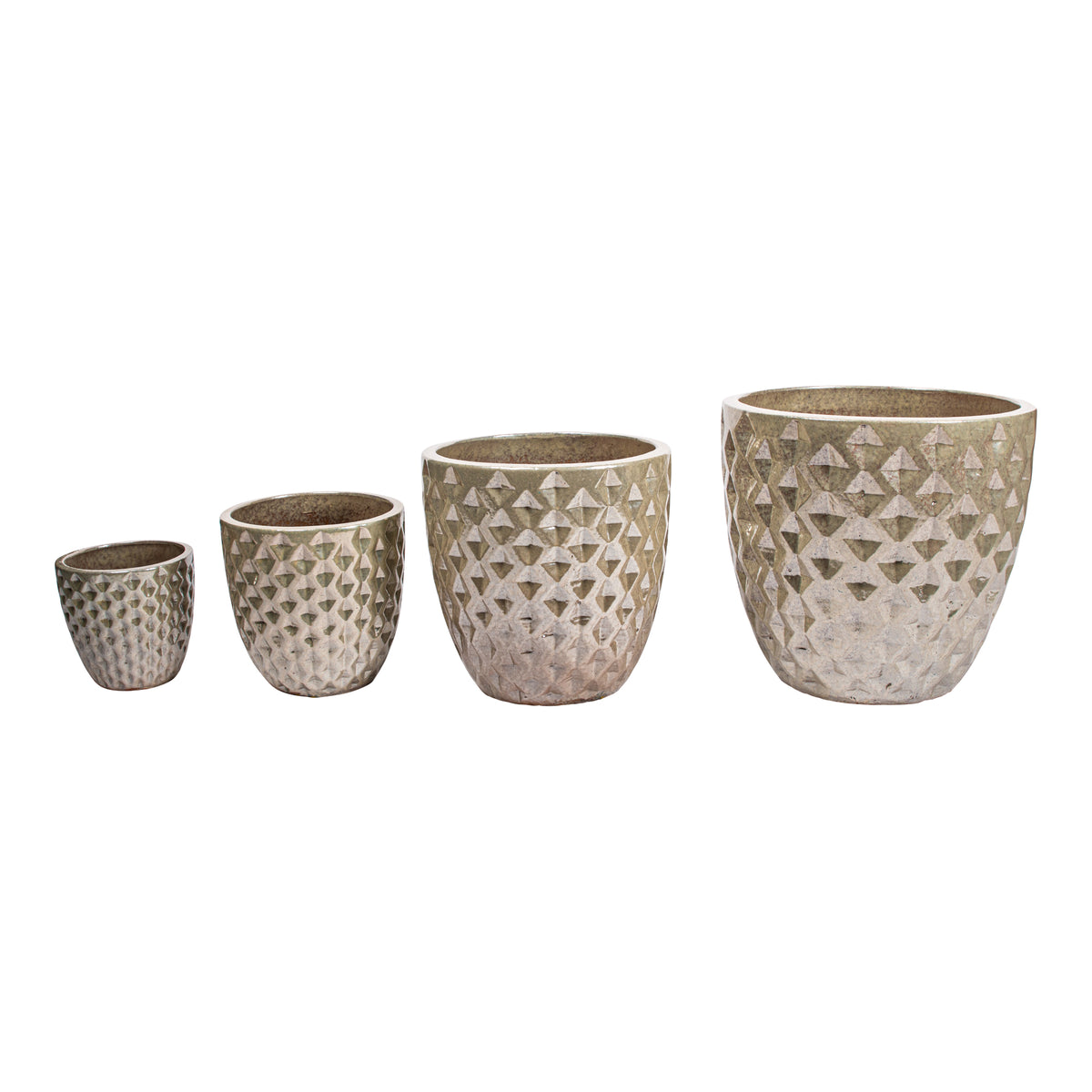 Mindy Pearl Ceramic Doniczka Bombay Okrągła SV4 PTMD