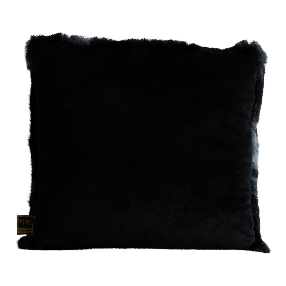 Poduszka Linde Czarny Welur 45x45cm PTMD