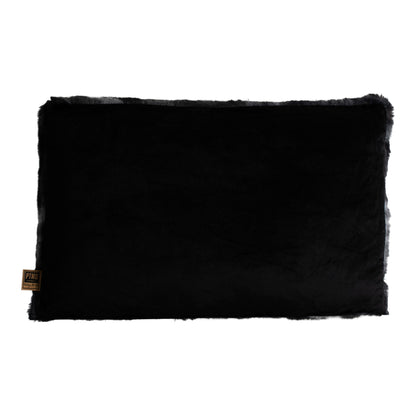 Poduszka Linde Czarny Welur 60x40cm PTMD