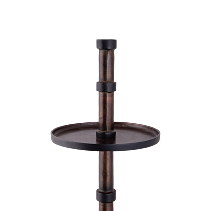 Glinda Copper Alu Etagera Round L PTMD