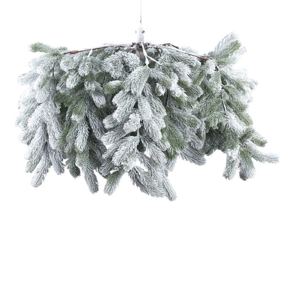 Ozdoba choinkowa Rosamond - 100x100x50 cm - PVC - Białe PTMD