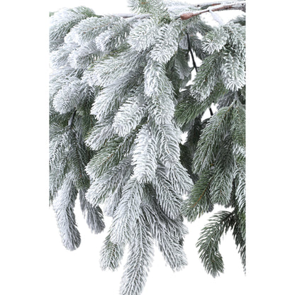 Ozdoba choinkowa Rosamond - 100x100x50 cm - PVC - Białe PTMD