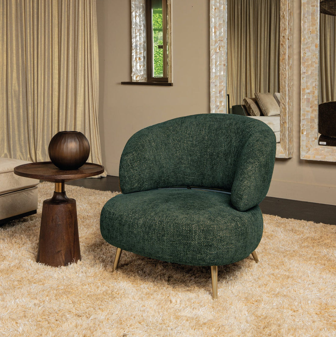 Fotel Franklyn Olive Sic Legacy 10 PTMD