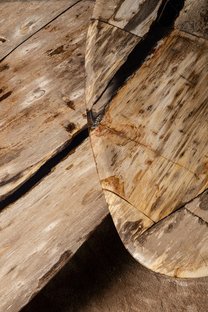 Stolik kawowy Deeba Petrified wood 95 PTMD