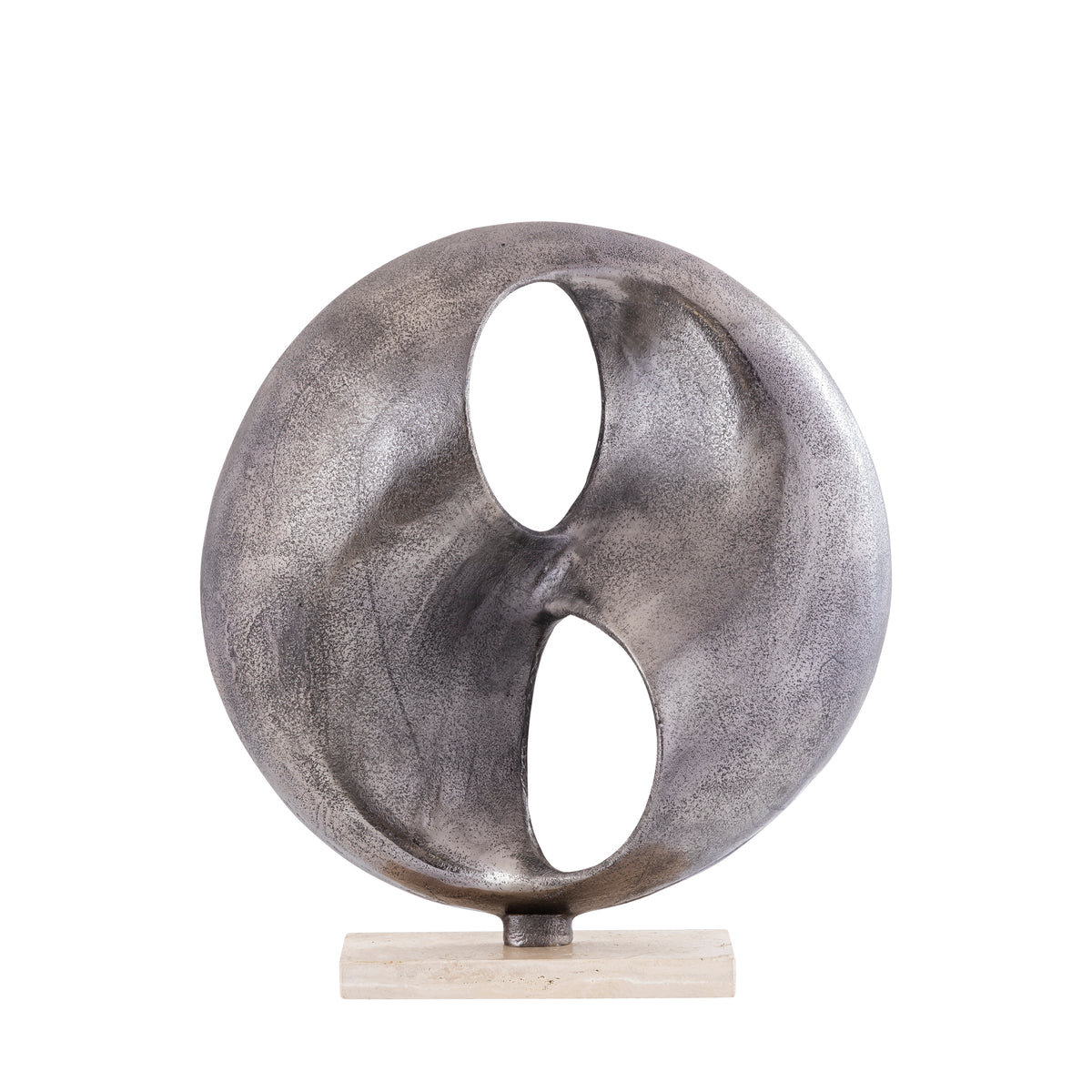 Dekoracja ścienna Deuie - 45x10x50 cm - Aluminium - Srebrny PTMD