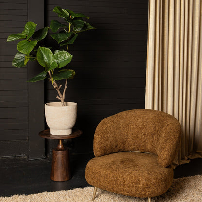 Zielone drzewko Ficus w doniczce L 118x 85x183cm PTMD