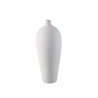 Wazon butelkowy Cavinn Ceramika Biały Ø18cm x H44cm PTMD