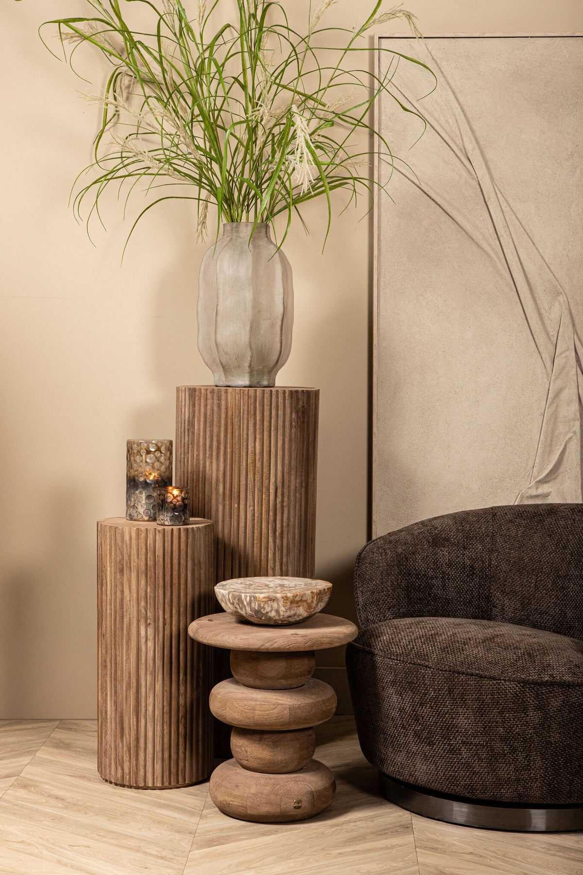 Fotel Filou Dark Brown Eden 8 PTMD