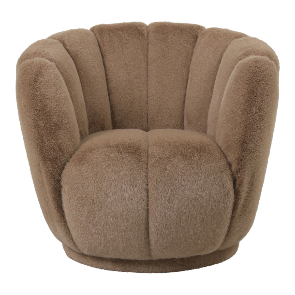 Fotel Furia Mocca Fur PTMD