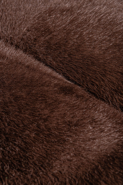 Fotel Furia Dark Brown Fur PTMD