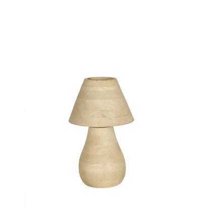 Lampa stołowa Peake Naturalne drewno mango Small PTMD