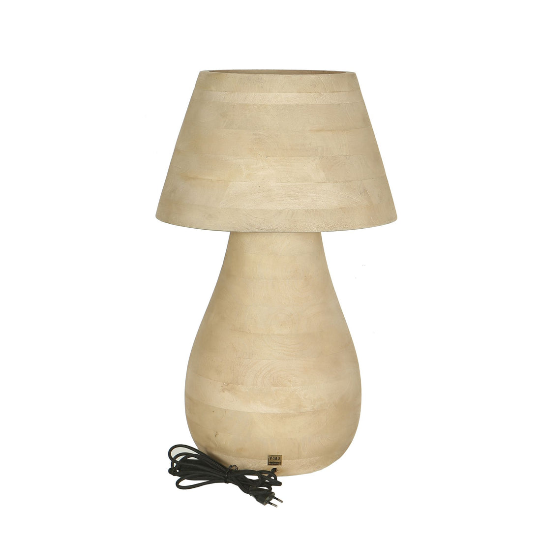 Lampa stołowa Peake Naturalne drewno mango Large PTMD