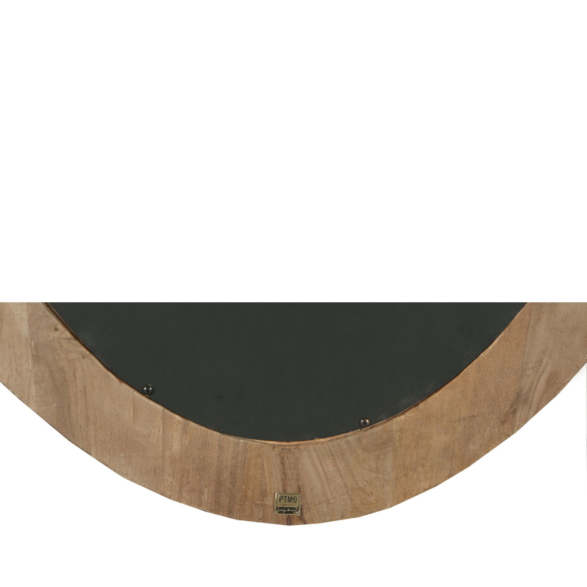Lustro owalne Noam z drewna mango brązowe 68 x 8 x 120 cm PTMD