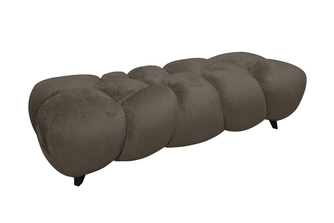 Ławka Nubibus Dark Taupe 160.0 x 60.0 x 41.0 cm PTMD