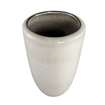 Kyleigh Beżowa Okrągła Doniczka Ceramiczna Gładka Wysoka L 35x58 cm PTMD