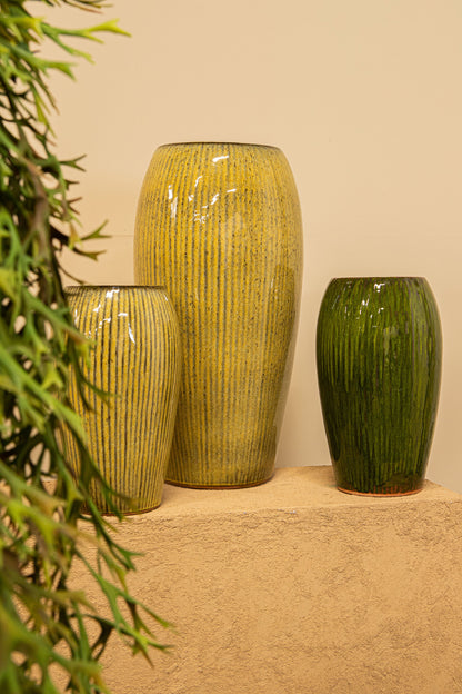 Doniczka Tamica Ciemnobrązowa Doniczka Ceramiczna Large PTMD