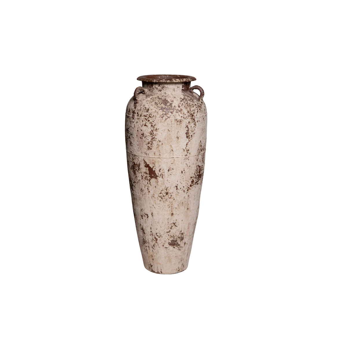 Garnek Robena Kremowa Ceramika Antyk Vintage Średni PTMD