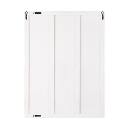 Panel ścienny Seline Biały MDF Falisty Mały PTMD