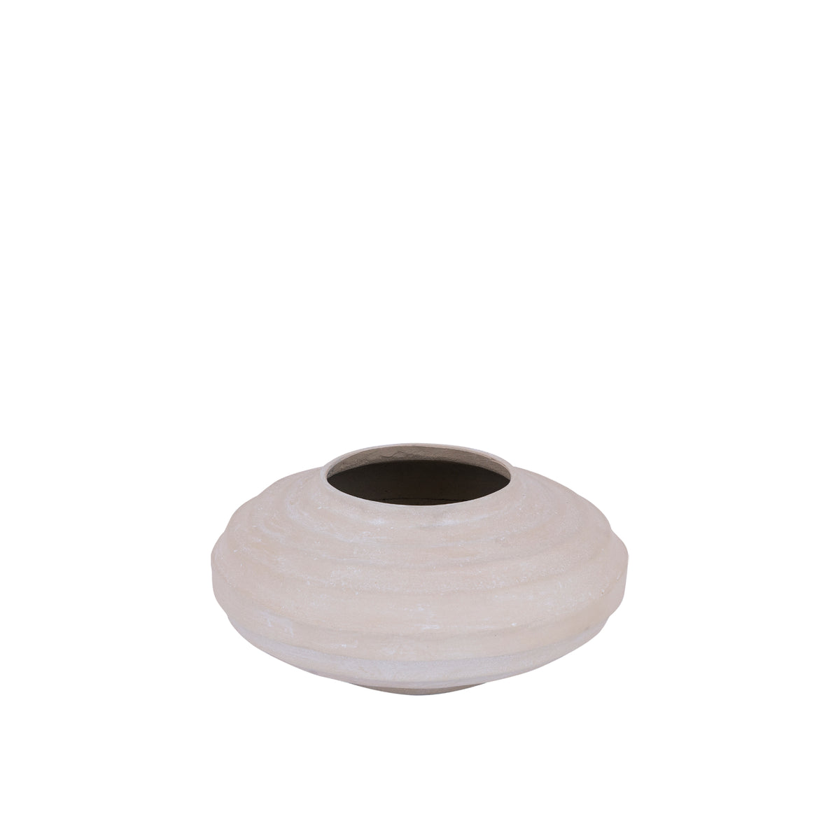 Kody Beżowy Stone Wash odlewany aluminiowy żebrowany garnek S PTMD