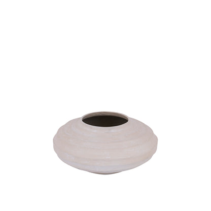 Kody Beżowy Stone Wash odlewany aluminiowy żebrowany garnek S PTMD