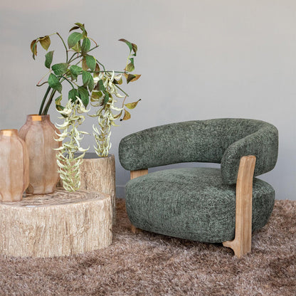 Mire Green Fotel Legacy 10 Olive Drewno kauczukowe PTMD