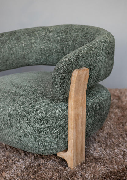 Mire Green Fotel Legacy 10 Olive Drewno kauczukowe PTMD