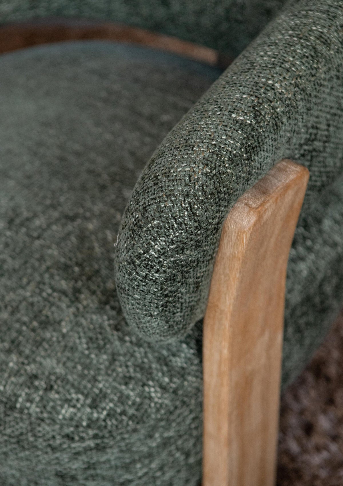 Mire Green Fotel Legacy 10 Olive Drewno kauczukowe PTMD