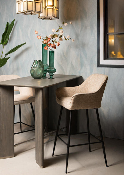 Zestaw 2 hokerów barowych Fal Low Opulence Beige PTMD