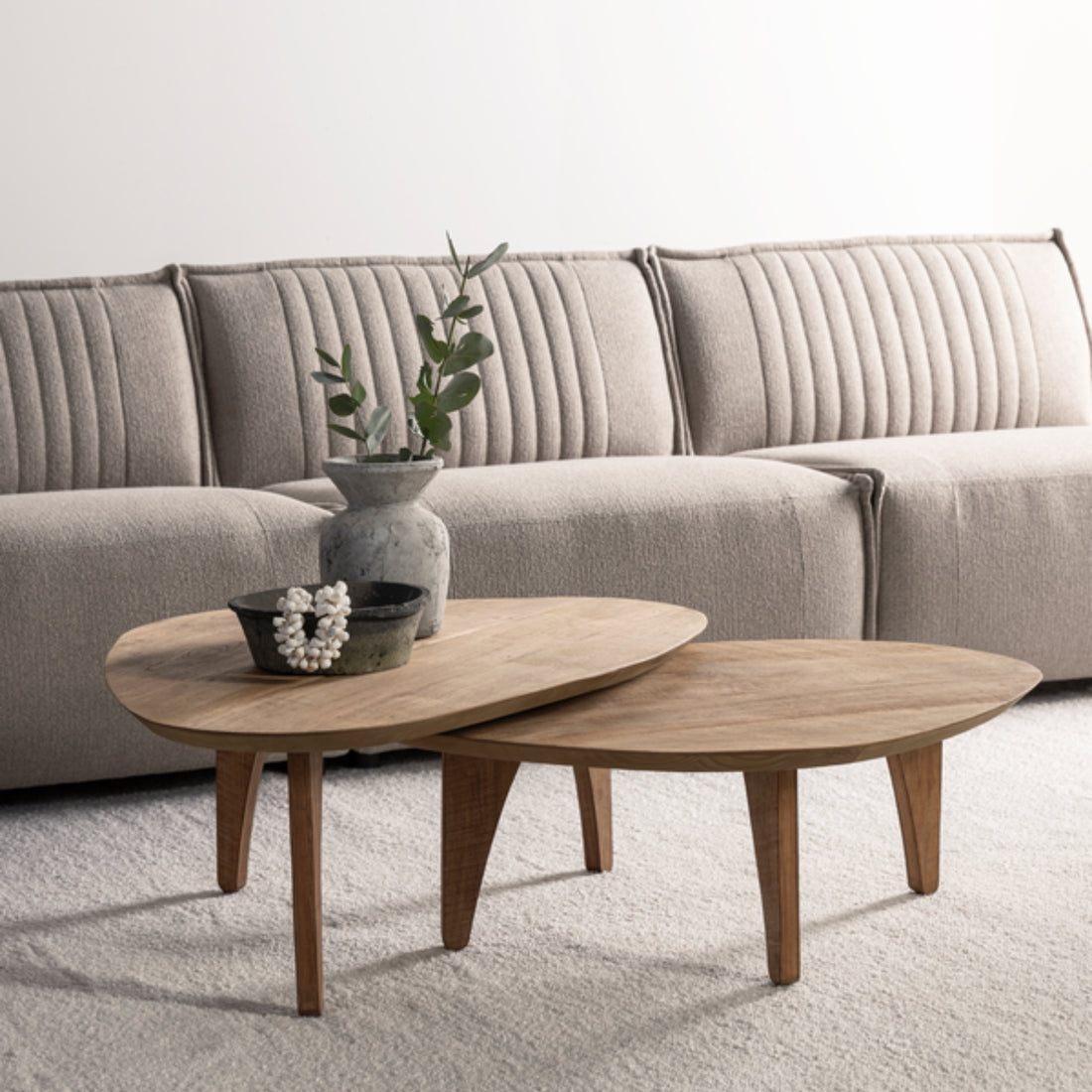DTP Home Bliss Stolik kawowy Pebble Teak