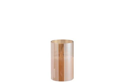 Lampa LED Szklane Brodzenie Złota Mała