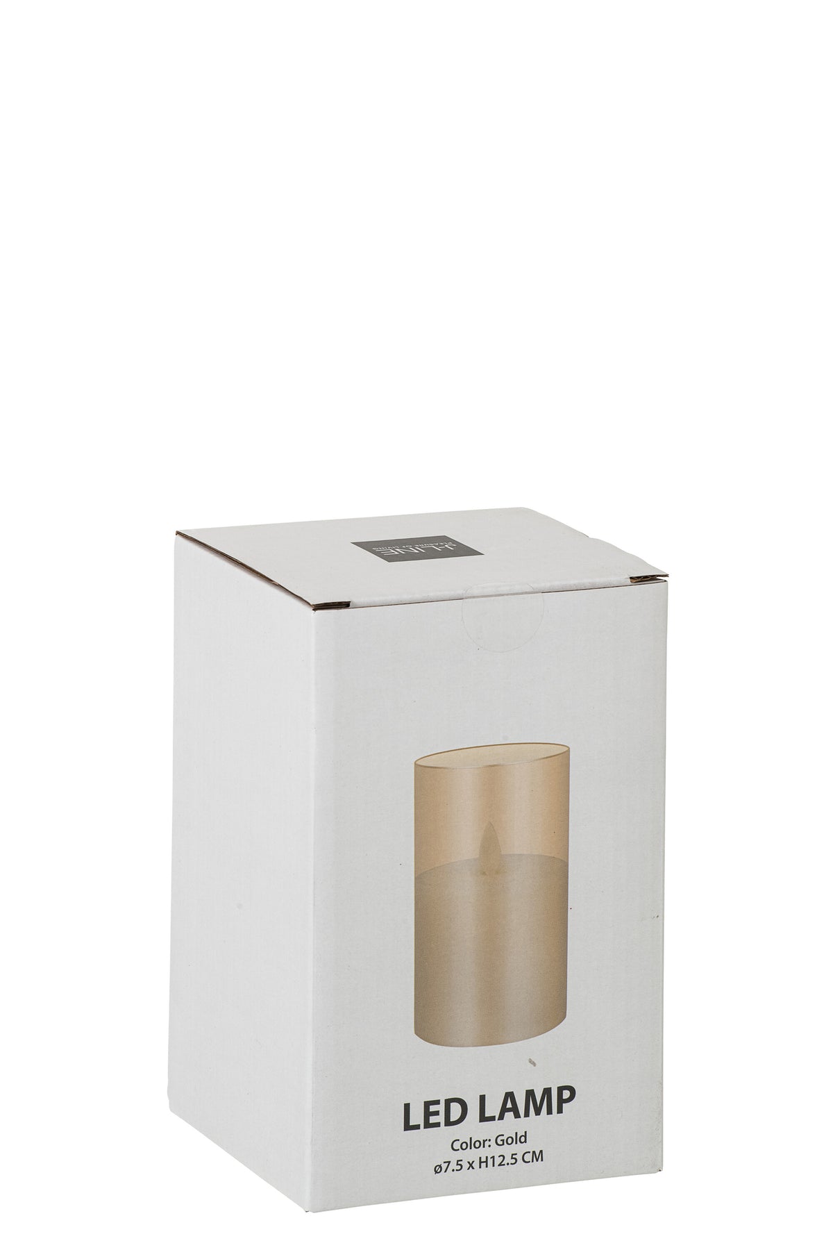 Lampa LED Szklane Brodzenie Złota Mała