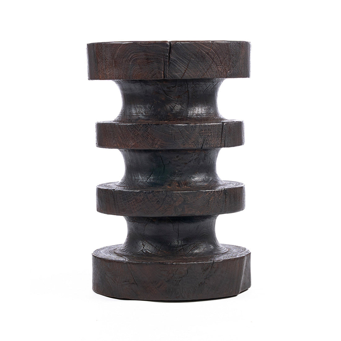 Stolik Pomocniczy Mocha Rings Ciemny Orzech Bazar Bizar