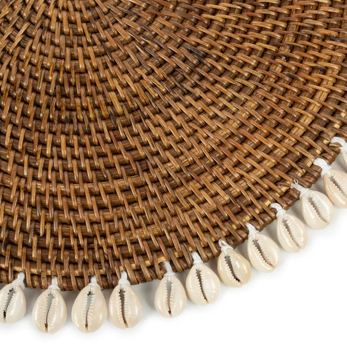 Podkładka Colonial Shell Naturalny Brąz Bazar Bizar
