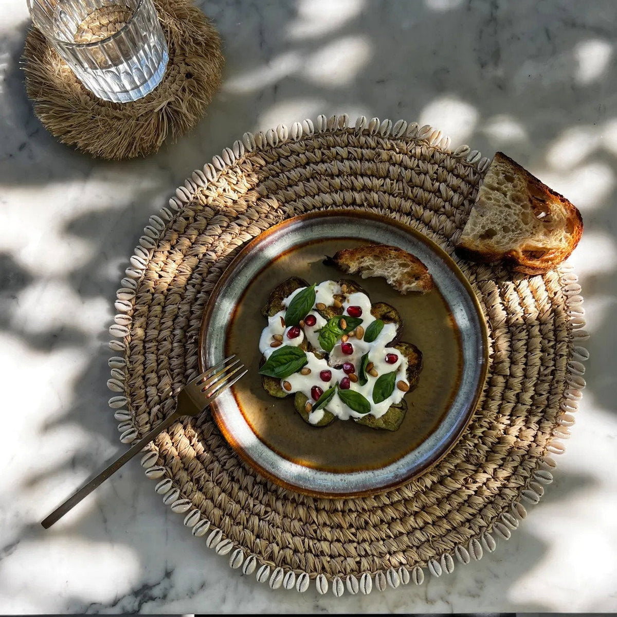Naturalny bieżnik Raffia Shell Bazar bizar